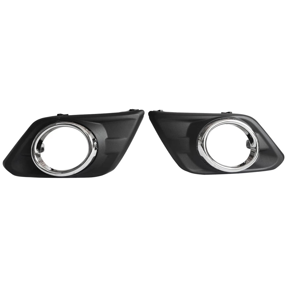 For 2014-2016 Nissan Rogue Bumper Lower Grille LH+RH Fog Light SET