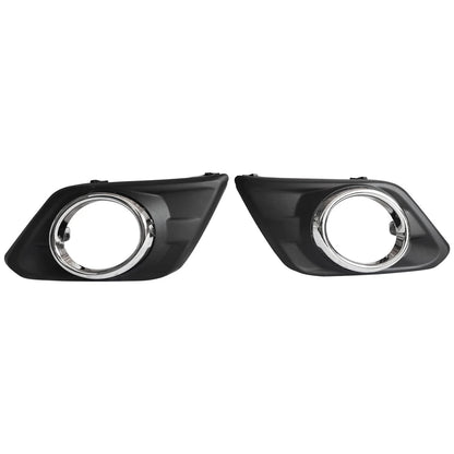 For 2014-2016 Nissan Rogue Bumper Lower Grille LH+RH Fog Light SET