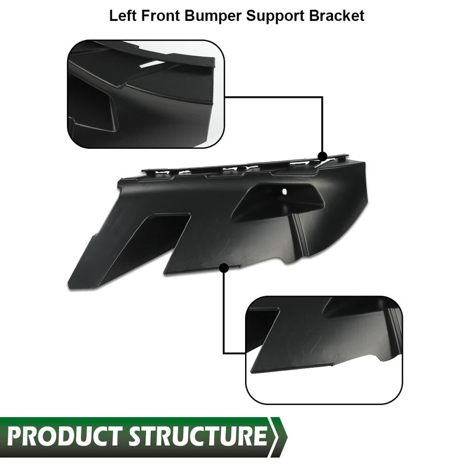 Pair Front Bumper Bracket Support Retainer Fit 2013-2019 Ram 1500 Classic LH RH