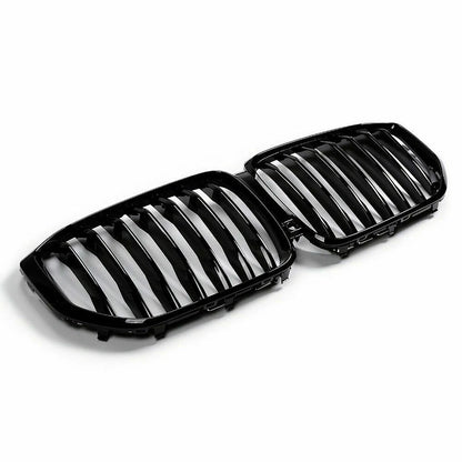 For BMW X5 G05 2019-2021 2022 2023 Gloss Black M-Performance Front Kidney Grille