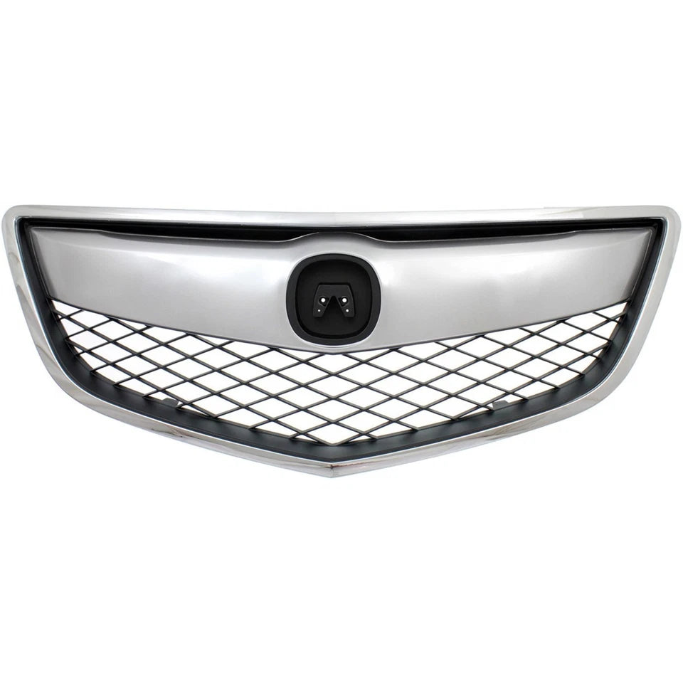 Fit 2013 2014 2015 Acura RDX Front Bumper Chrome Grille Mesh Grill Replacement