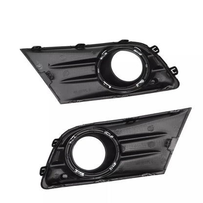 Right+Left Fog Light W/Cover & Chrome Trim For Honda Pilot 2012 2013 2014 2015
