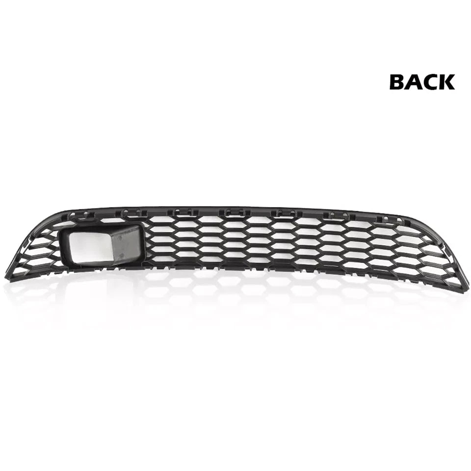 For Nissan Sentra 2016-2018 19 Front Bumper Lower Grille Black Plastic With Hole
