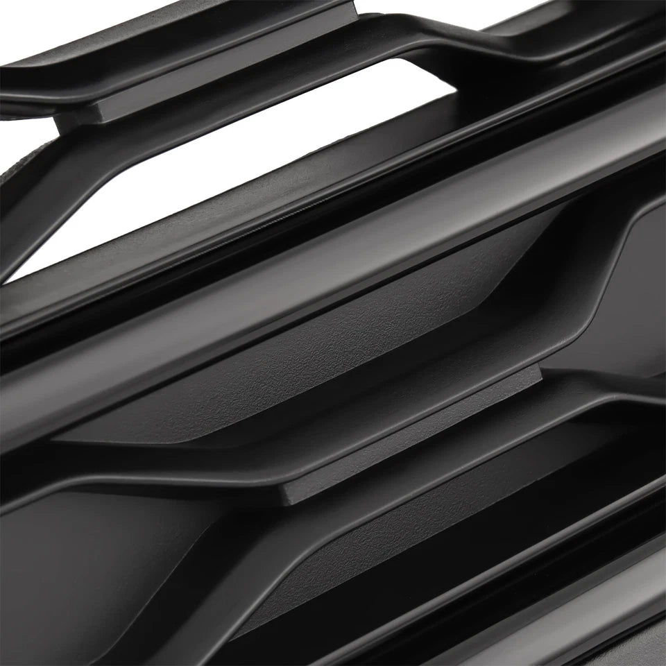 For 2019 20 2021 Volkswagen VW Jetta MK7 Front Bumper Grille Glossy Black Grill