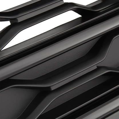 For 2019 20 2021 Volkswagen VW Jetta MK7 Front Bumper Grille Glossy Black Grill
